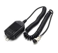 8-Pin Handheld Speaker Microphone for for icom Radios HM-36 with PTT Button and Metal Clip, Clear Voice Communication Accessory for IC-718 IC-765 IC-7200 IC-7600 Mobile Radio Stations, Black