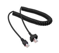 8 Pin RJ45 Replacement Microphones Cable Cord Wire Compatible for Kenwood KMC-30 KMC-32 KMC-35 KMC-36 Handheld Microphone for Kenwood NX700 NX800 NX720 NX820 NX740 NX840 TK7160 TK7320 TK8102 radio