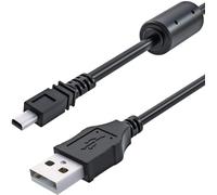 8-Pin USB Data & Charging Cable for Fujifilm FinePix Cameras - Compatible with X10 X20 XF1, FinePix J10 J00 J26 S4200 S4500 JX500 JX650 JX660 JX675 JX680 AX385 AX500 AX510 Replacement Cord (1m)