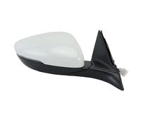 8 Pins Rearview Mirror Assembly Red Black White Grey Wing Door Side Car Accessories For Accord 2024-2025 US Version Full Door Wing Mirror(R-Pearl White)