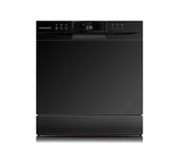 8 Place Setting Black Table Top Dishwasher