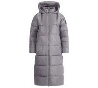 (8, Platinum) Trespass Womens Casual Long Padded Jacket - Shayla