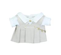 8’’ Plush Doll Clothes For 20CM Cotton Reborns Life Like Rag-Doll Outfit Suit Doll Clothing Korean Doll Accessory Dress Up Doll Accessories Fashionable Doll Outfits