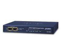 8-Port Managed Desktop Switch 1U Black Keyboard Video Mouse (KVM) Switch
