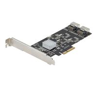 StarTech.com 8 Port SATA PCIe Card - PCI Express 6Gbps SATA Expansion Adapter Card with 4 Host Controllers - SATA PCIe Controller Card - PCI-e x4 Gen 2 to SATA III - SATA HDD/SSD