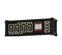8 Port USB Docking Station with IPS Color Screen, Retro Controller for Connecting Mice & USB Flash Drives, Custom Image, Independent Control