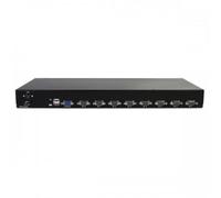 StarTech.com 8 Port 1U Rackmount USB KVM Switch with OSD