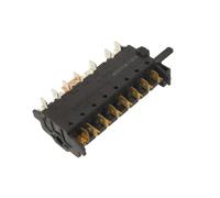 8 Position Function Compatible With Smeg 811730383 Cooker Oven 6 Way Selector Switch Assembly