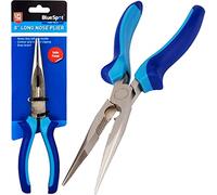 8" Professional 200MM Long Nose Plier | Large Straight Tip | Extra Heavy Duty | Car | Mechanic | Garage | Workshop | Vehicle Repair | DIY | Hand Tools | UK Free P&P