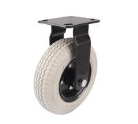 8" PU Foam Wheel CastersDurable Polyurethane for Hotel Service CartsSmooth Mobility & HeavyDuty DesignIdeal for Easy Maneuvering in Hospitality Settings