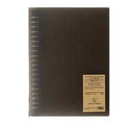 8-Ring Academic Notepad with Refillable 60 Sheets Paper Binder Cover for Daily Notes & Organizing Exam Preparation Refillable Pad