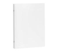 8-Ring Academic Notepad with Refillable 60 Sheets Paper Binder Cover for Daily Notes & Organizing Exam Preparation Refillable Pad