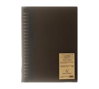 8 Rings Binder Covers Refillable Notebook 60 Sheets Insert Paper for Students Professional Daily Note Taking Ergonomic Study Journal