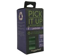 (8 Rolls (120pk)) HugglePets Pick It Up Lavender Dog Poop Bags