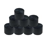 8 Rolls Black Crepe Paper Streamers, Wedding Birthday Baby Shower Halloween Party Decoration, Rainbow DIY Supplies, Living Room Bedroom Decor