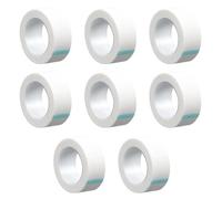 8 Rolls Eyelash Tape,1.25cm X 9m Make Up Tape,Non-Irritating Makeup Tapes for Eyeshadow,Eyelash Tapes for Lash Extensions,for Daily Makeup,Lash Extensions,Eyeshadow Application (White)