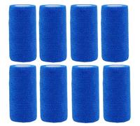 8 Rolls Self Adhesive Bandage Warp 4 inch Self Adherent Cohesive Bandages, 10cm x 4.5m Elastic Breathable Self Adhesive Bandage for Finger, Sports and Stretch Athletic,Pet Vet Wrap for Horse