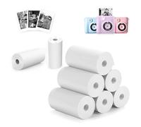 8 Rolls Thermal Photo Paper - Kids Instant Print Camera Photo Pages Refill, 57x30mm 2.2inch Zero Ink Mini Thermal Printer Paper for Receipt Paper Most Kids Instant Digital Camera Till Supermarket