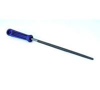 8" Round Second Cut Engineers File with Handle. (F9959) Free UK Postage