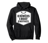 8 Rowers 1 Boat 0 Mistakes Rowing Crew Team Row Paddling Pullover Hoodie