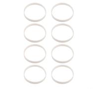 8 Rubber Sealing Gaskets for Blender Lid Replacement 10cm O-For Ring Style Gasket Compatible with Standard Blender Types