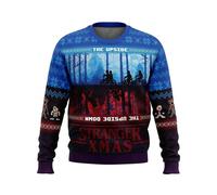 (8, S) Stranger Things Ugly Christmas Sweater Christmas Sweater Gift Santa Claus Pullover Men 3d Sweatshirt And Top Autumn And Winter C