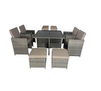 8 Seater Rattan Cube Dining Sets