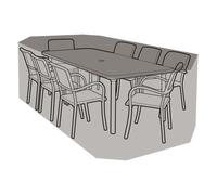 8 Seater Rectangular Table & Chairs Cover - Super Tough Polyethylene