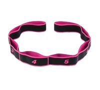 8 Section Stretch Bands for Exercise, Fitness Resistance Band for Stretching and Yoga, Multi-loop Pilates Band with Number, Elastic Yoga Straps for Dance Stretching and Full Body Workout