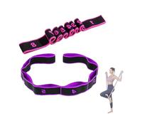 8 Sections Dance Stretching Belt with Number for Pilates, A