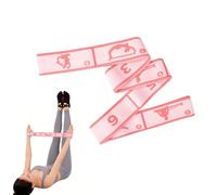 8 Sections Stretch Belt | Leg Resistance Bands | Flexibility for Women, Yoga, Stretching, Exercise, Dance, Pilates, Gymnastics, Fitness, Home and Leg