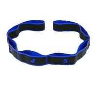 8-Segment Digital Marked Yoga Strap, Durable Nylon Stretch Band for Yoga, Pilates & Daily Stretching (Blue)