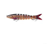 8 Segment Sinking Fishing Lure with Dynamic Action and Noise Bead to Enhance For Bass Fishing Experience (10#)