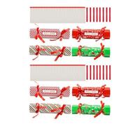 8 Set Christmas Money Crackers, Christmas Cracker Money Wallet With Bag, Candy Shape Pull-out Cash Gift Box Set, Novetly Holiday Present For Kids Adults Family Girls Boys Friends Mom Dad Women Men