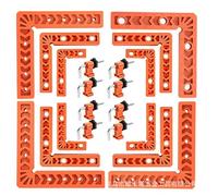 8 Set Right Angled Corners Clamps Woodworking 90 Degree Positioning Squares Tools for Pictures Frames Cabinets Boxes Woodwork Clamps