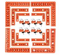 8 Set Right Angled Positioning Squares Corner Clamps for Woodworking Clamping Tools for Cabinet and Box Construction Quick Releases Clamps