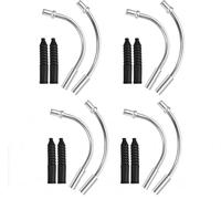 8 Sets Bicycle Cable Guide Pipes - v Brakes - Bike Cable - Brake Cables for Bicycles - Bicycle Brake Accessories for Road and Mountain Bikes, Ensuring Smooth and Efficient Braking
