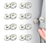 8 Sets Metal Snap Fasteners, Sewing Buckles,for Clothes Sewing Craft DIY Craft Projects (21mm)