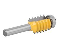 8-Shank Stile Bit Woodworking Cutter, Wave Type Router Bit for Mill Cutting, Durable Wood Milling Knife, Precision Tool for Carpenter Projects