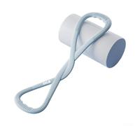 8 Shape Silicone Resistance Band For Effective Back Stretching Shoulder Mobility And Waist Flexibility Training Lightweight Portable Fitness Tool(Blue-25LB)