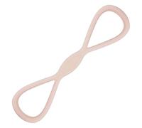 8-Shaped Silicone Tension Rope, Figure 8 Resistance Bands for Women Flex Ease Band Pink Resistance Fitness Tools Supplies for Women, Non-slip Handles Suitable for Body Shaping