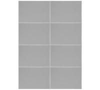 8 Sheets Diorama Road Tape for Model Railway Scenery, A4 Grey 8