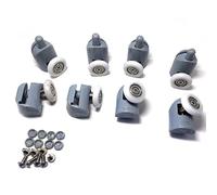 8* Shower Rooms Cabins Roller &Shower Door Enclosures Rollers Runners Wheels Pulleys (20MM-27MM) (20MM)