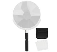 8 Sided Kaleidoscope Prism Filter, 77mm Glass Camera Effect Filter, Optical Glass Special Effects Prism for SLR Photography with Hand Pole and Wiping Cloth for Creative Photo and