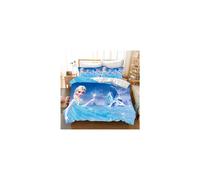 (8, Single(135x200 cm)) Frozen Bedding Single Double Duvet Cover Set