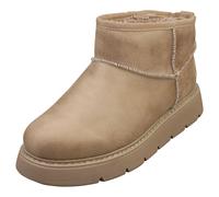 (8) Skechers Keepsakes Lite Snow Bird Womens Casual Boots in Taupe
