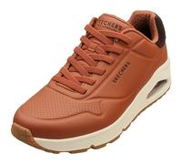 (8) Skechers Uno Tailored Air Mens Casual Trainers in Cognac