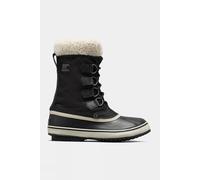 SOREL Winter Carnival Black Stone Boots Colour: Black Fabric, Size: 8