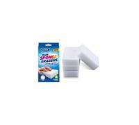 8 Sponge Erasers Melamine Foam Stain Remover Dirt Mark Scuffs Cleaning
