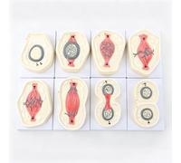 8 Stages Biological Cell Mitosis Indirect Division Model with Digital SIgns, Complete Mitosis Model Set for Biology Study and Exam Review